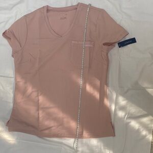 Jaanuu Light Pink Short Sleeve Tee